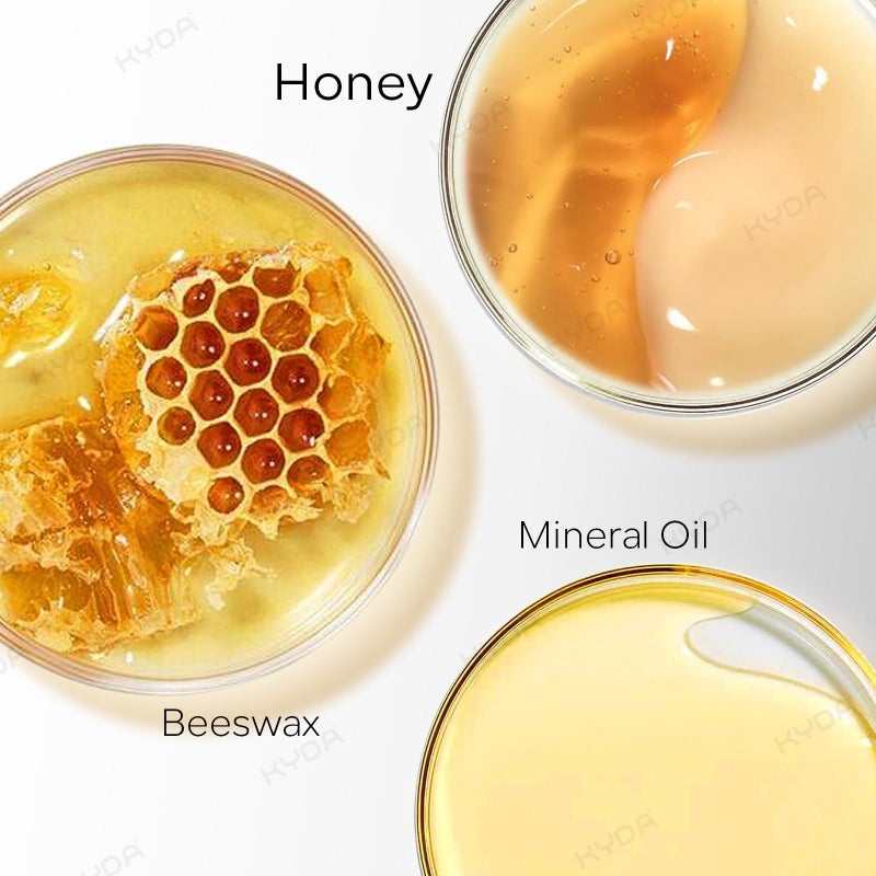 كيدا مجموعة أحمر شفاه كيدا بالعسل، قطعتان، تتضمن مرطب شفاه ملون وزيت لتفتيح الشفاه، لون وردي شفاف مع تركيبة زيوت مرطبة، لإطلالة ناعمة وندية. - Image 3